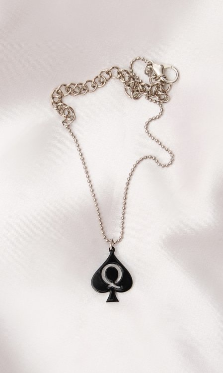 Queen of Spades Ankle Chain