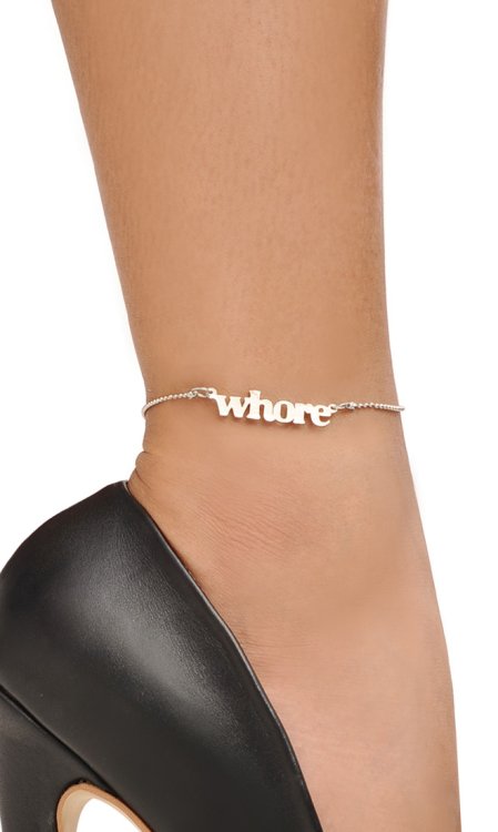 Whore Ankle Chain