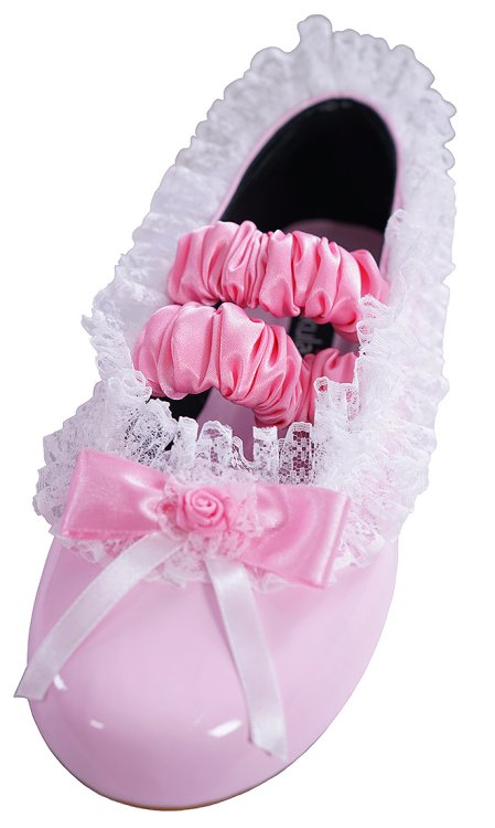 Frilly Sissy Mary Janes