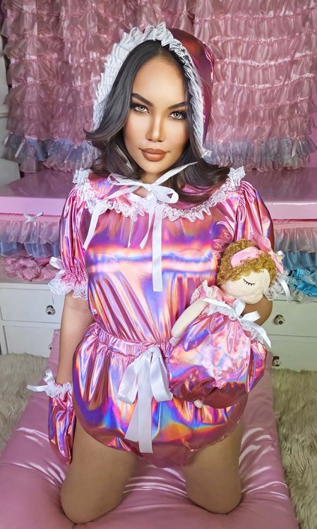 Dinky Shiny Holo Romper