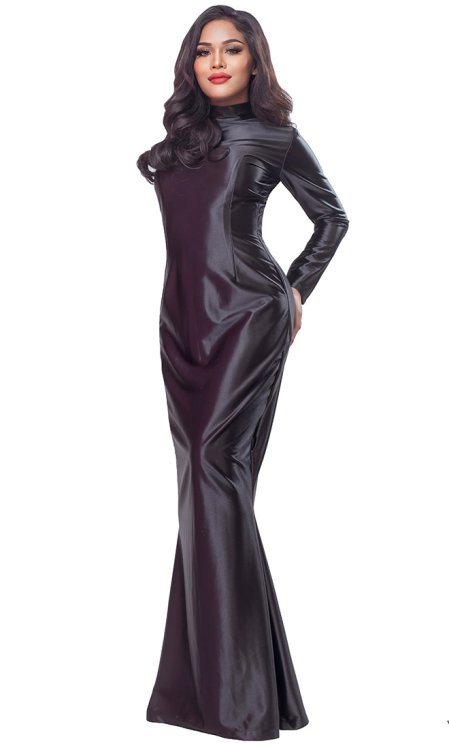 Monica Open-Back Fashion Dress