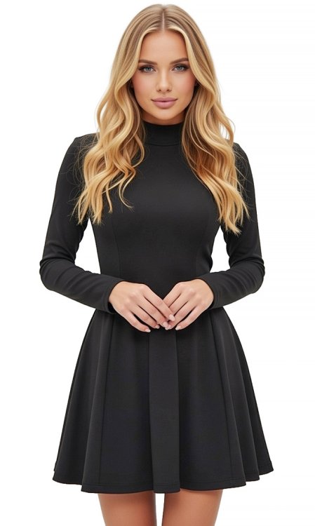 Adrienna Pleats Dress