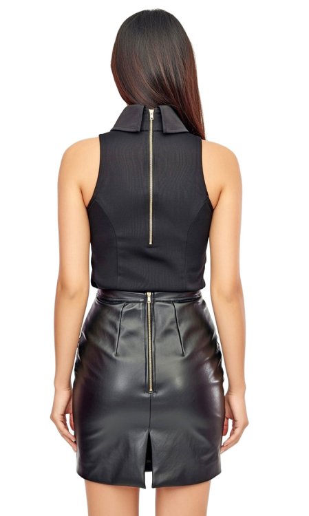 Nicole Zipper Top