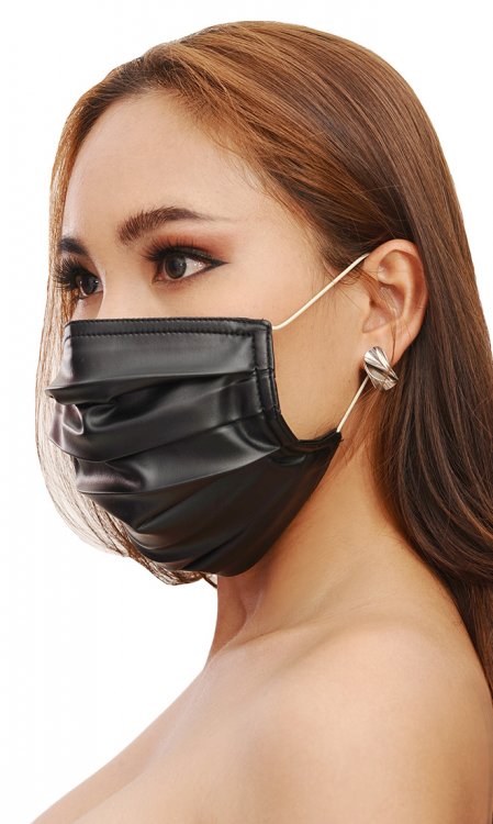 Leatherette Face Mask Msk009