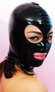 PVC Eyes Nose Mouth Hood
