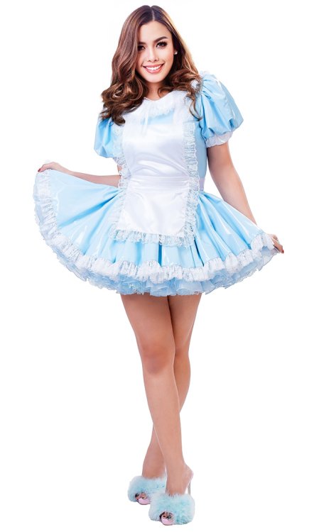 Alice-in-Wonderland Short PVC Dress