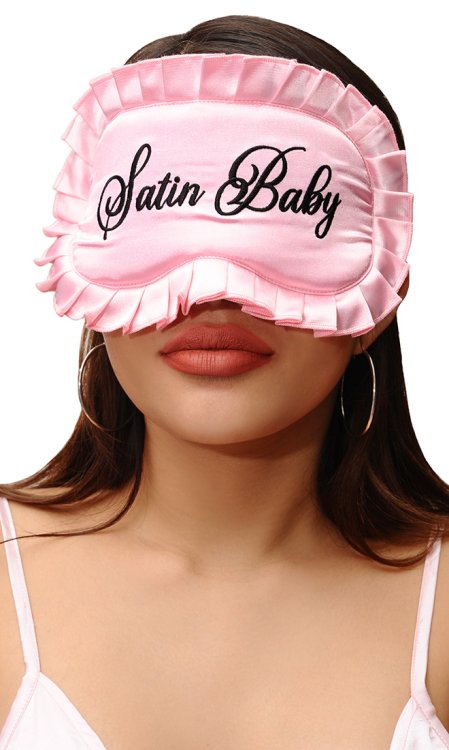 Naughty Satin Eye Mask