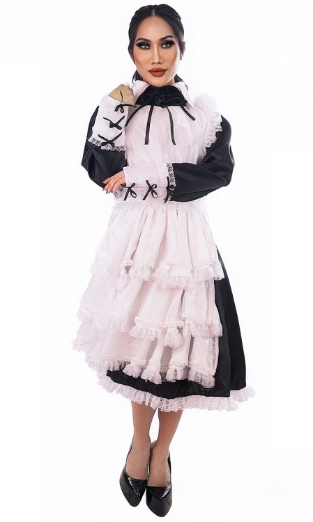 Miss Milly Maid (Long Frilly Pinny)