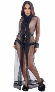 Soft-net Peignoir