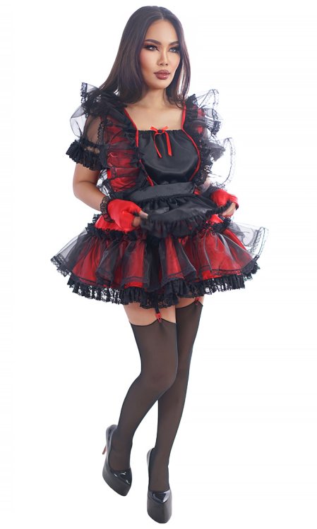 Luxury Frilly Wondershine Sissy Maid