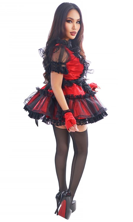 Luxury Frilly Wondershine Sissy Maid