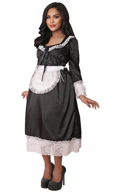 Satin Victorian Maid