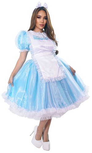 Alice in Wonderland Long Sissy Dress