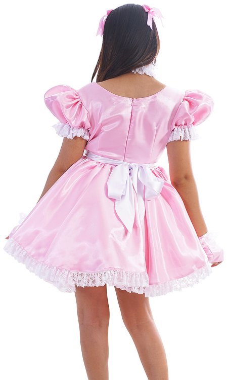 Tazzy Wondershine Sissy Dress with Sash