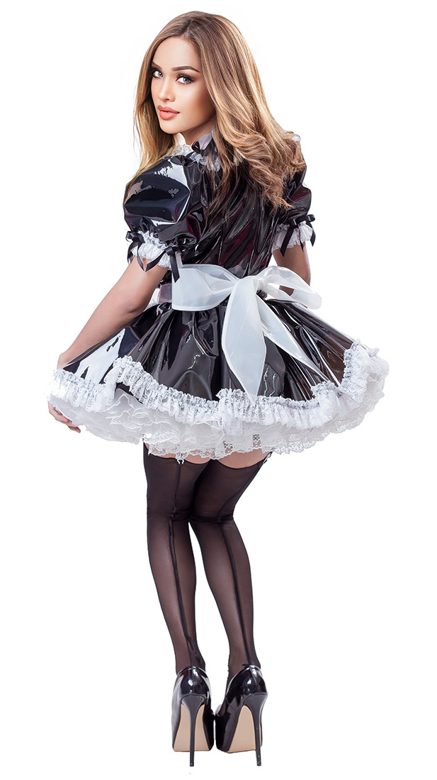 Adaline Plastic French Maid pla066 06