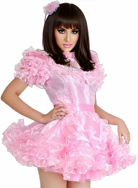 Trixie Sissy Dress with Petticoat.