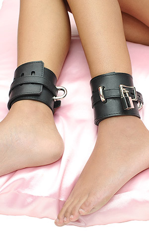 3 inch Leather Ankle Cuffs (pair)