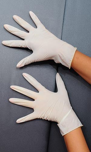 Latex Gloves (pack of 5)