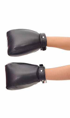Leather Puppy Dog Mitts
