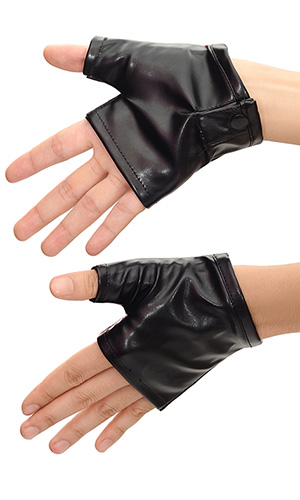 Micro Leatherette Gloves