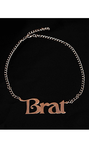 Brat Necklace (LARGE size)