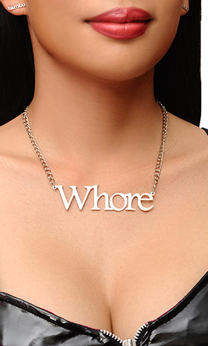 Whore Necklace (LARGE size)