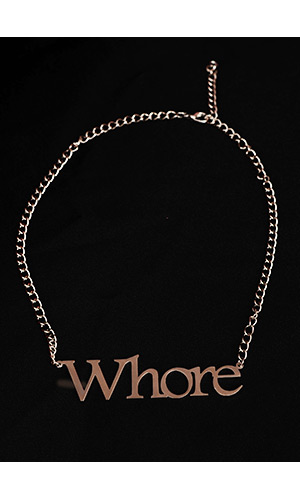 Whore Necklace (LARGE size)