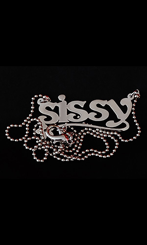 sissy Necklace (with flower)