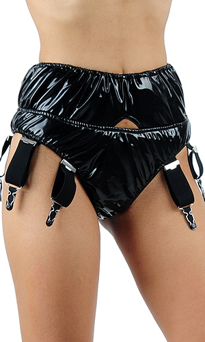 Zena 8-clip Suspender Belt and optional Panties