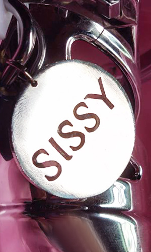 Chastity Tag - SISSY